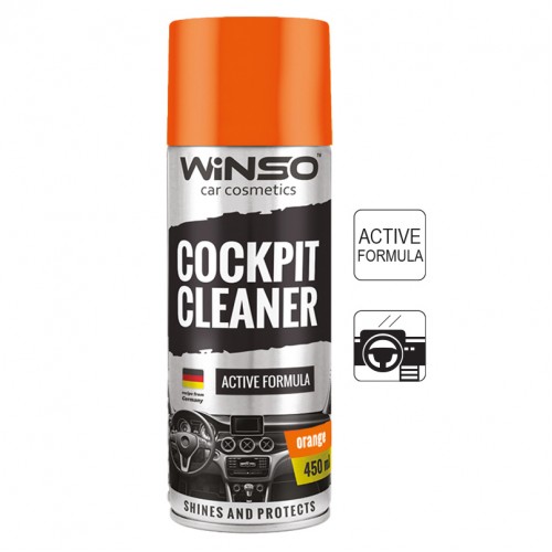 Поліроль торпеди Winso Cockpit Cleaner Orange 450мл аерозоль 840550