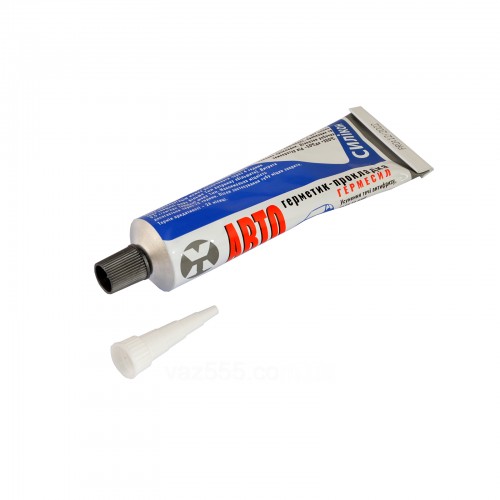 Герметик силіконовий Гермесил сірий 85г (49) ASNG85