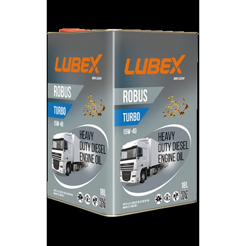 Моторна олива LUBEX ROBUS TURBO 15w40 18л метал
