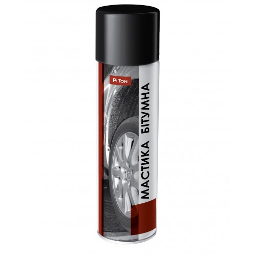 Мастика бітумна PiTon 500мл аерозоль 5180