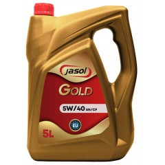 Моторна олива JASOL GOLD 5w40 5л(3) SN/CF A3/B3,A3/B4;VW 502.00/505.00;MB 229.3,MB 229.5;BMW Longlife 01;GM-LL-A/B-025;Porsc