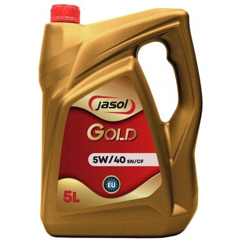 Моторна олива JASOL GOLD 5w40 5л(3) SN/CF A3/B3,A3/B4;VW 502.00/505.00;MB 229.3,MB 229.5;BMW Longlife 01;GM-LL-A/B-025;Porsc