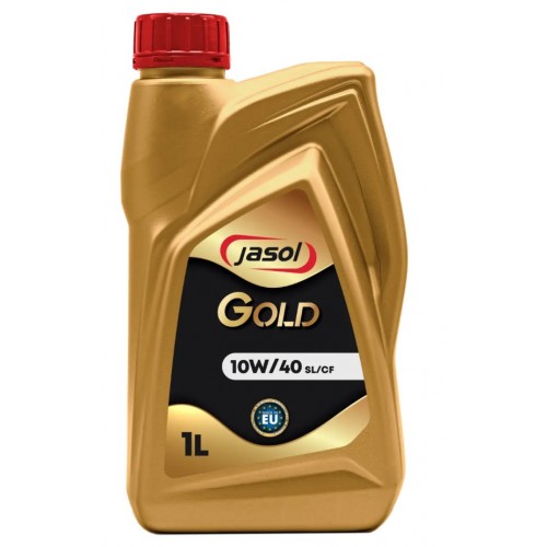 Моторна олива JASOL GOLD 10w40 1л SL/CF A3/B3, A3/B4; MB 229.1, MB 229.3; VW 501 01/502 00/505 00