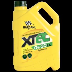 Моторна олива BARDAHL XTEC 0W30 LL 5л. ACEA C3, VW 504.00/507.00, BMW Longlife-04, MB 229.31/229.51/229.52, Porsche C30