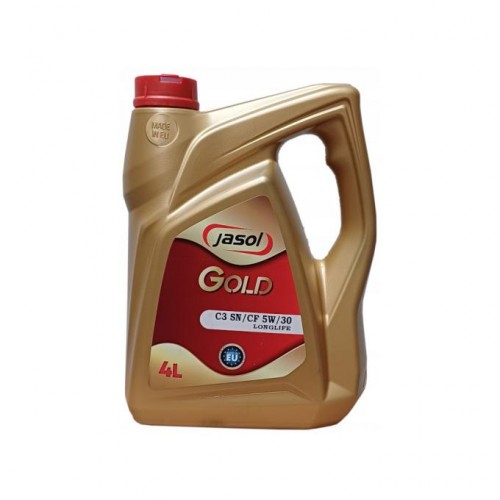 Моторна олива JASOL GOLD C3 LONGLIFE 5w40 4л(3) SN/CF MB 229.31, MB 229.51; VW 502 00/505 00/505 01; BMW Longlife-04; GM Dex