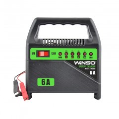 Зарядний пристрій для АКБ Winso 6/12В АКБ до 80А, струм зарядки 6А, 72Вт, LED індикація 139060