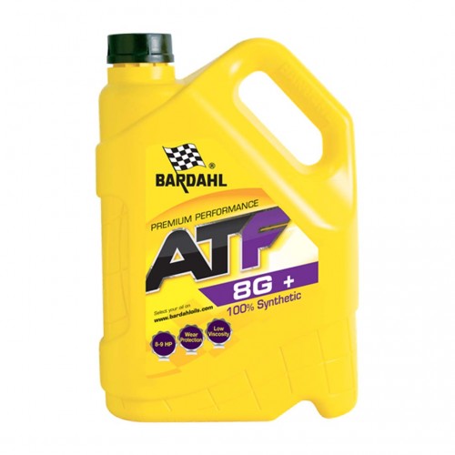 Трансмісійна олива BARDAHL ATF 8G+ 5л. 34973