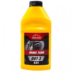 Гальмівна рідина DOT 3 Norvego 0,5л