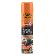 Засіб для чорніння шин аерозоль Moje Auto Black Tyre Foam 520мл 19-584