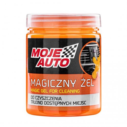 Гель-слайм для важкодоступних місць, багаторазовий Moje Auto Magic gel for cleaning 200г 19-661