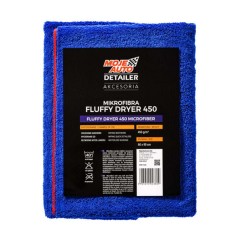 Ганчірка мікрофібра для детейлінга для сушки кузова Moje Auto Detailer FLUFFY DRYER 450г/м2 60*90см 19-662 (40