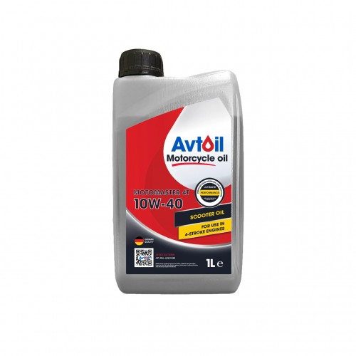 Моторна олива Avtoil MotoMaster 4T 10w40 1л