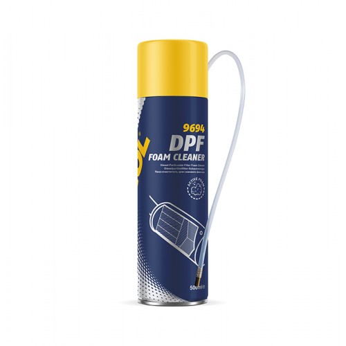 Засіб для очищення сажового фільтра аерозоль Mannol 9694 Foam Cleaner DPF 0,5л