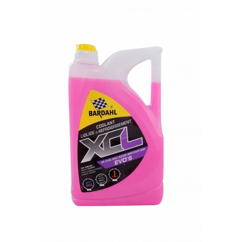 Антифриз G12++ (-37) BARDAHL XCL Evo LIQUIDE DE REFROIDISSEMENT (гібрид/електро) 5л. 36653 36653