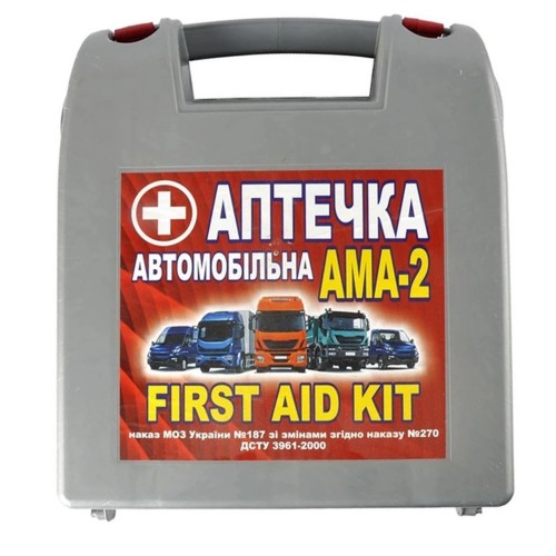 Аптечка АМА-2 для мікроавтобуса з охолоджуючим контейнером в коробці 909980