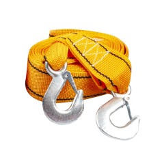 Трос буксирувальний LAVITA 2 т 4,5 м з гаками жовтий (LA 139245)