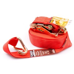 Ремінь стяжний 3 т LAVITA 10 м х 46 мм червоний (LA 134610PP)