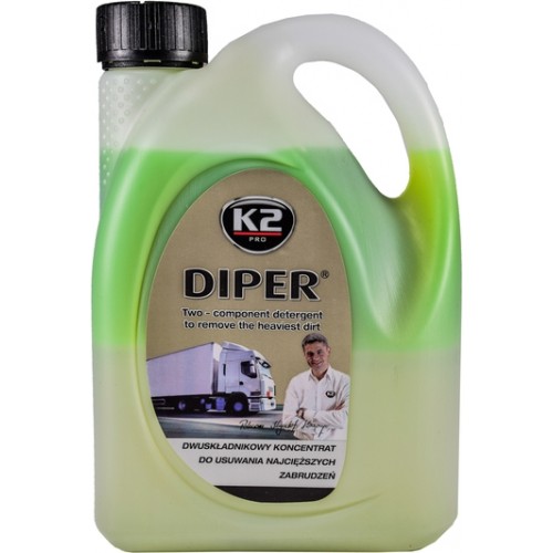 Автошампунь для очищення кузова K2 Diper безконтактне миття 2 кг (M804) K20092