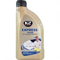 Автошампунь для очищення кузова K2 Express Plus з воском 1л. (EK1410)