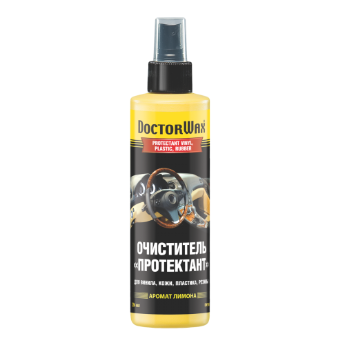 DoctorWax Очисник _Протектант_ для вінілу, шкіри, пластику, гуми, з запахом _лимон_ 236 мл DW5248 DW5248