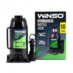 Домкрат гідравлічний телескопічний Winso 10т 200-385мм карт. упак. 170100
