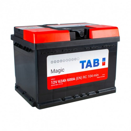 Аккумулятор 62 Ah/12V TAB Magic Euro 189 063 189 063