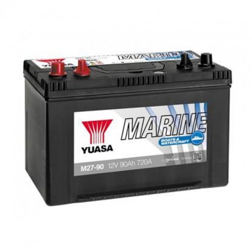 Аккумулятор Yuasa 12V 90Ah Marine Battery M27-90S(1) M27-90S