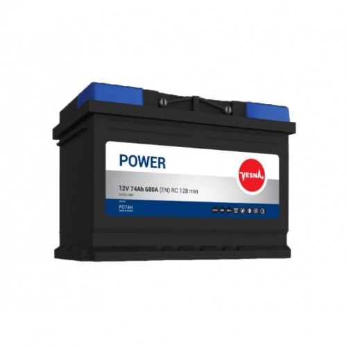 Аккумулятор 74 Ah/12V Vesna Power Euro 415 074 415 074