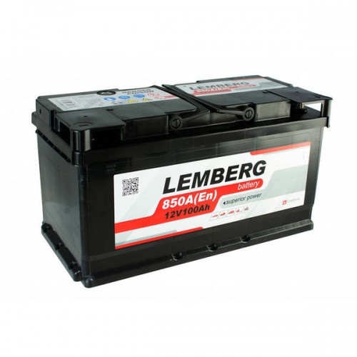 Аккумулятор 100 Аh/12V LEMBERG battery Euro LB100-0 LB100-0