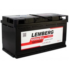 Аккумулятор 110 Аh/12V LEMBERG battery Euro LB110-0