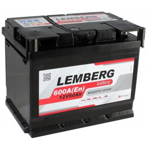 Аккумулятор 60 Аh/12V LEMBERG battery LB60-1 LB60-1