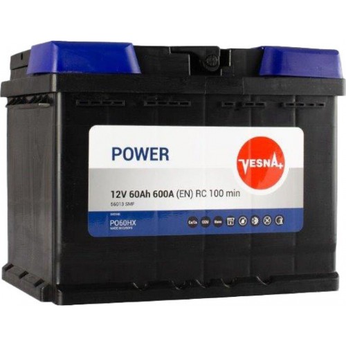 Аккумулятор 60 Ah/12V Vesna Power 242x175x190 415 162 415 162