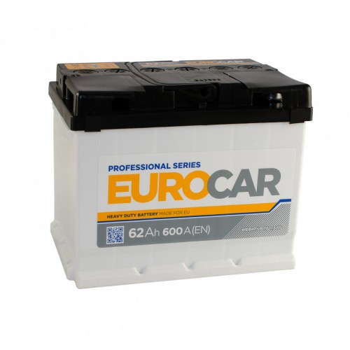 Аккумулятор 62 Аh/12V EUROCAR 000019750 000019750
