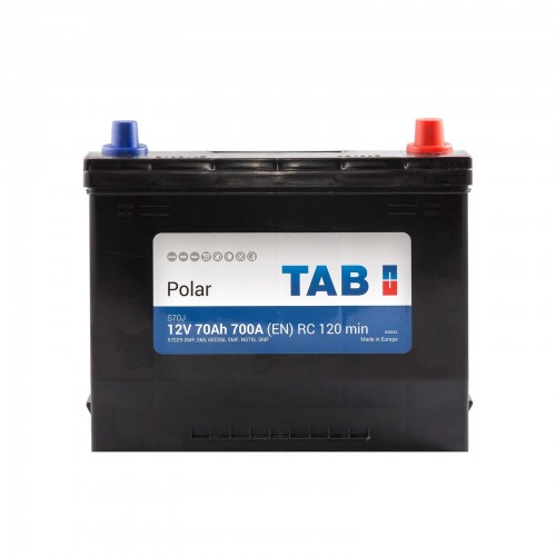 Аккумулятор 70 Ah/12V TAB Polar S Euro Japan 246 870 246 870
