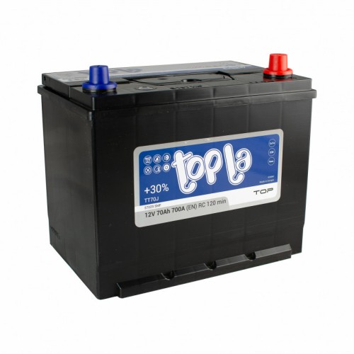 Аккумулятор 70 Ah/12V Top/Energy Japan Euro 57029 118 870 118 870