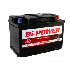 Аккумулятор 75 Аh/12V!!! Euro BI-Power 750A(EN) KLVRW075-00