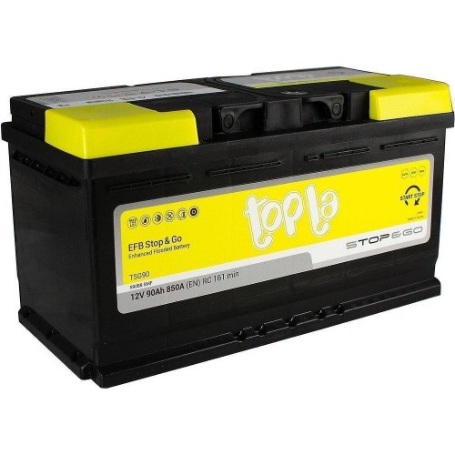 Аккумулятор 90 Ah/12V Topla EFB Euro 112 090 112 090