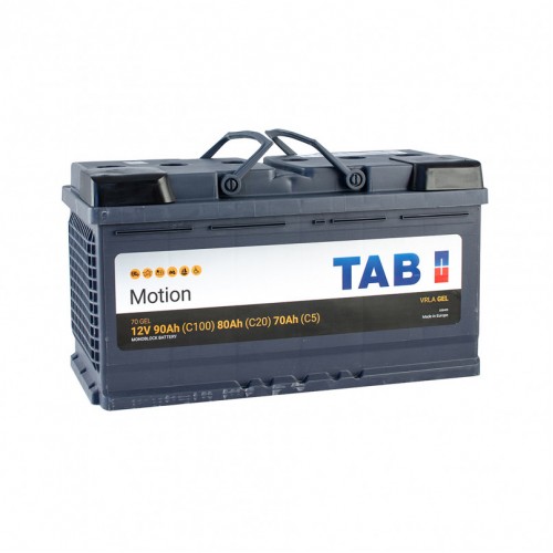Аккумулятор 90 Ah/80 Ah/70 Ah 12V TAB Motion GEL Стаціонар 215 080 215 080