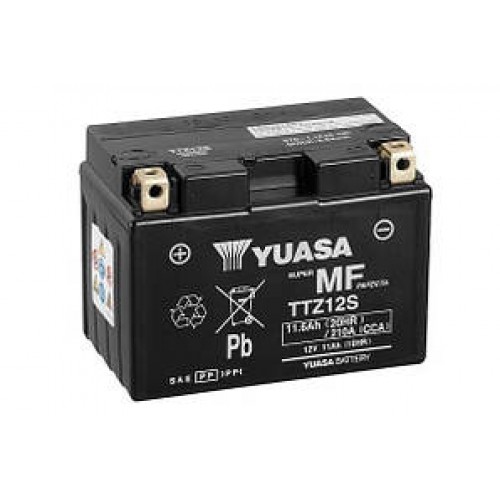 Аккумулятор МОТО Yuasa 12V 11,6Ah MF VRLA Battery AGM TTZ12S(сухозаряжений) TTZ12S