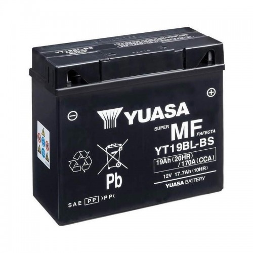 Аккумулятор МОТО Yuasa 12V 19Ah MF VRLA Battery YT19BL-BS(сухозаряжений) YT19BL-BS