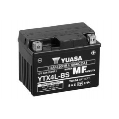 Аккумулятор МОТО Yuasa 12V 3Ah MF VRLA Battery AGM YTX4L-BS(сухозаряжений)