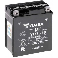 Аккумулятор МОТО Yuasa 12V 6Ah MF VRLA Battery AGM YTX7L-BS (сухозаряжений)