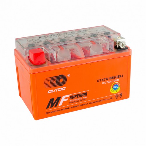 Аккумулятор Outdo 7 Ah UTX7A - BS (GEL) HCOG-7-0 HCOG-7-0