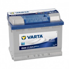 Аккумулятор VARTA 60Ач Blue Dynamic D24 560408054