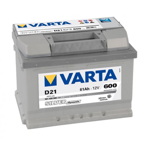Аккумулятор VARTA 61Ач Silver Dynamic D21 561400060 561400060