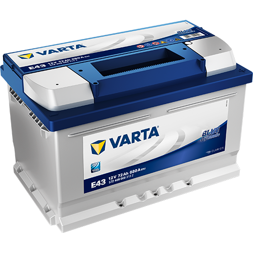Аккумулятор VARTA 72Ач Blue Dynamic E43 572409068 572409068