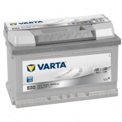 Аккумулятор VARTA 74Ач Silver Dynamic E38 574402075