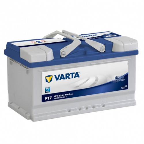 Аккумулятор VARTA 80Ач Blue Dynamic F17 580406074 580406074