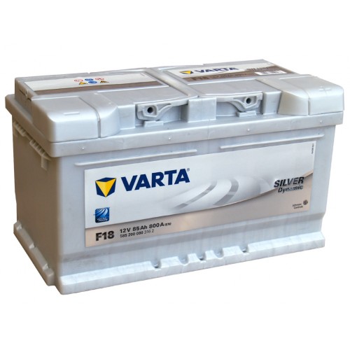Аккумулятор VARTA 85Ач Silver Dynamic F18 585200080 585200080