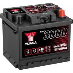 Аккумулятор Yuasa 12V 45Ah SMF Battery YBX3063